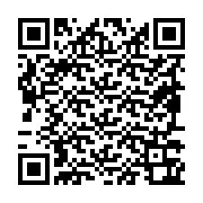 Código QR para número de teléfono +19897362219