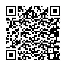 QR-koodi puhelinnumerolle +19897362243