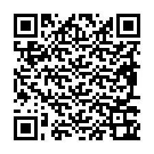 QR-code voor telefoonnummer +19897362312