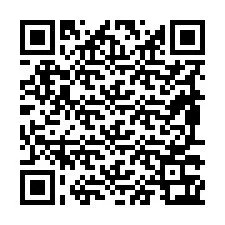 Código QR para número de teléfono +19897363361