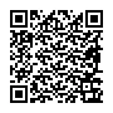 Código QR para número de telefone +19897363737