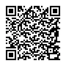 Código QR para número de teléfono +19897530350