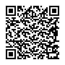 QR-code voor telefoonnummer +19897531122