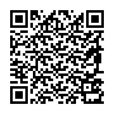 QR-koodi puhelinnumerolle +19897531301