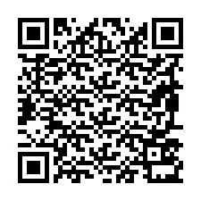 Código QR para número de telefone +19897531355