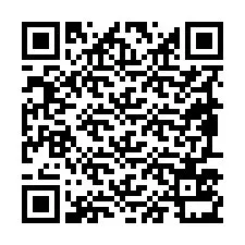 Código QR para número de telefone +19897531558