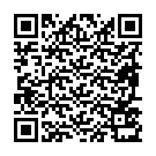 QR-koodi puhelinnumerolle +19897531757