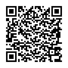 QR-koodi puhelinnumerolle +19897536844