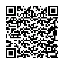 Código QR para número de teléfono +19897537391