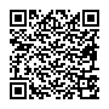 Código QR para número de teléfono +19897570007