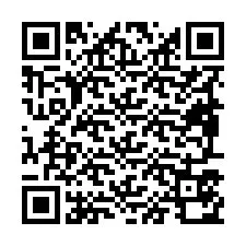 QR-koodi puhelinnumerolle +19897570023