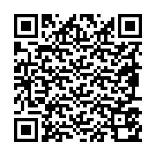 QR-koodi puhelinnumerolle +19897570198