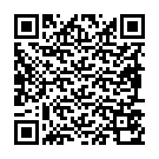 QR-koodi puhelinnumerolle +19897570286