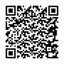 Codice QR per il numero di telefono +19897570503