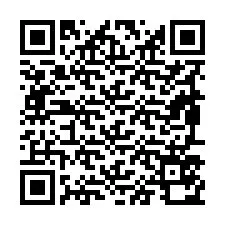 Codice QR per il numero di telefono +19897570645