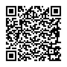 Kode QR untuk nomor Telepon +19897571002