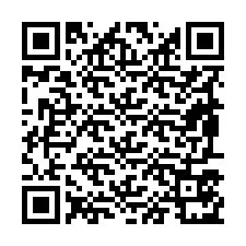 QR-koodi puhelinnumerolle +19897571055