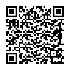 Código QR para número de teléfono +19897571119