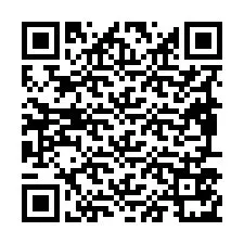 Codice QR per il numero di telefono +19897571282