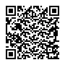 QR-code voor telefoonnummer +19897571300