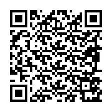 Código QR para número de teléfono +19897571623