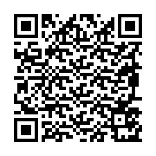 Código QR para número de teléfono +19897571744