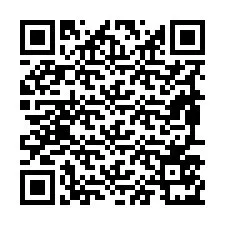 QR-koodi puhelinnumerolle +19897571745