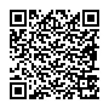 Kode QR untuk nomor Telepon +19897571896