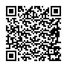 QR-code voor telefoonnummer +19897571957