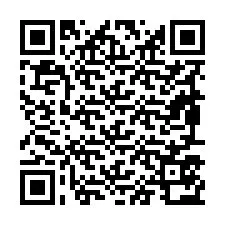 Codice QR per il numero di telefono +19897572185