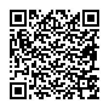 Código QR para número de teléfono +19897574117