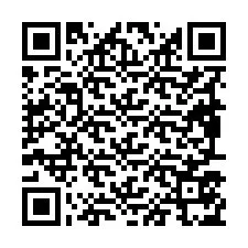 QR-koodi puhelinnumerolle +19897575192