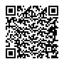 Kode QR untuk nomor Telepon +19897576633