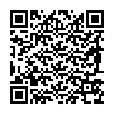 Codice QR per il numero di telefono +19897578010