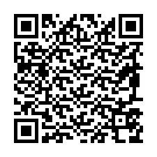 Codice QR per il numero di telefono +19897578101