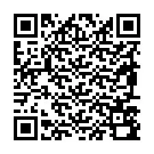 Código QR para número de teléfono +19897590580