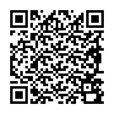 Código QR para número de teléfono +19897590732