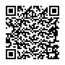 Código QR para número de teléfono +19897591006