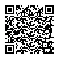 QR Code pour le numéro de téléphone +19897591013