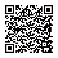 QR Code pour le numéro de téléphone +19897591225