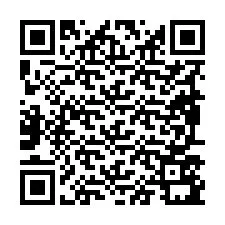 Código QR para número de teléfono +19897591376