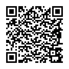 Código QR para número de teléfono +19897591866