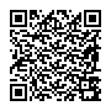 Codice QR per il numero di telefono +19897591875