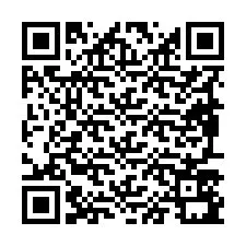 Codice QR per il numero di telefono +19897591916