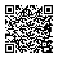 Código QR para número de teléfono +19897592097