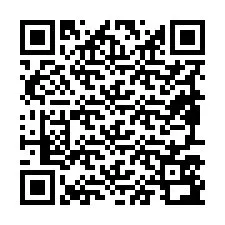 Codice QR per il numero di telefono +19897592109