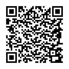 QR-koodi puhelinnumerolle +19897592118