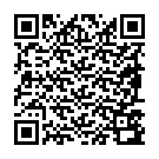 QR код за телефонен номер +19897592178