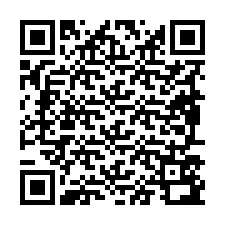 Codice QR per il numero di telefono +19897592236