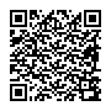 Codice QR per il numero di telefono +19897592237